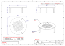 Plancha plan trapèze (long) 